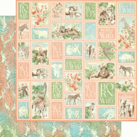 Graphic 45 Wild & Free 12x12 Inch Collection Pack (4502405)